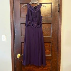 Plum Cocktail Dress